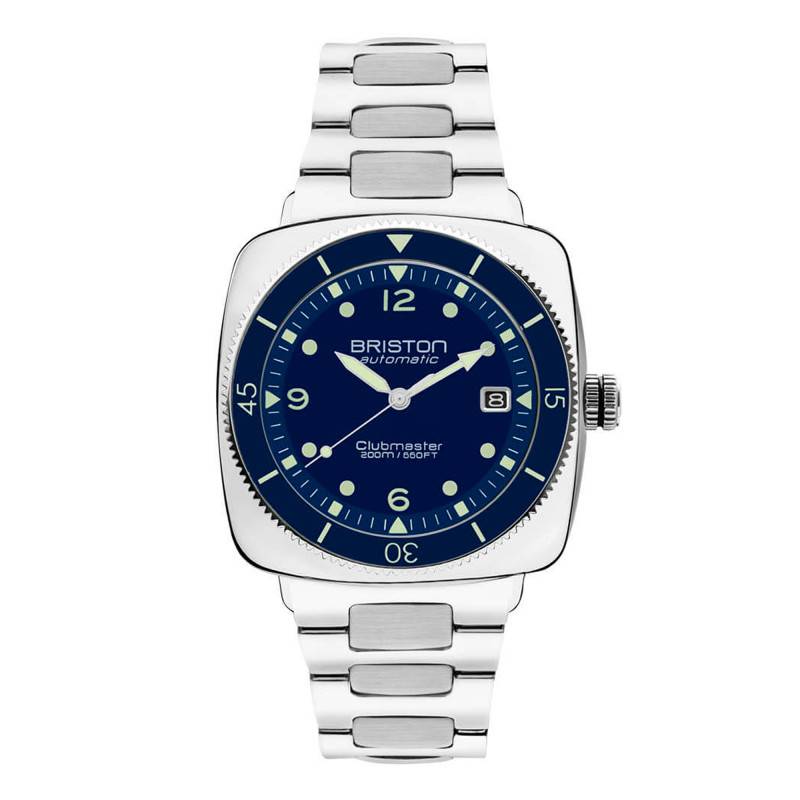 Navy Blue Steel Clubmaster Legend Diver Watch 241740.PS.LD.15.SB - Briston