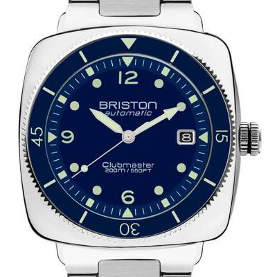 Navy Blue Steel Clubmaster Legend Diver Watch 241740.PS.LD.15.SB - Briston