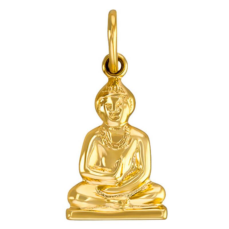 Yellow Gold 375 Shiva Pendant - Emanessence