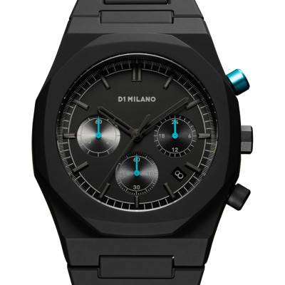 Polychrono Characoal Black wall clock PHBJ07 - D1 Milano