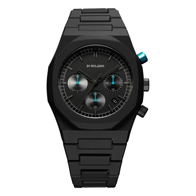 Polychrono Characoal Black wall clock PHBJ07 - D1 Milano