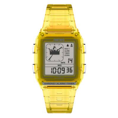Q Timex LCA x Fortnite Yellow Watch TW2W96600 - Timex