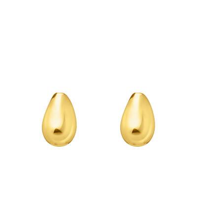 750 Yellow Gold-Plated Essentials Drop Earrings - H2308-413-39 - Thomas Sabo