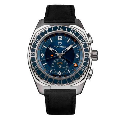 Montre Stratos UTC 41 mm Automatic Blue - Formex