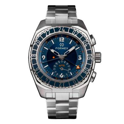 Montre Stratos UTC 41 mm Automatic Blue - Formex