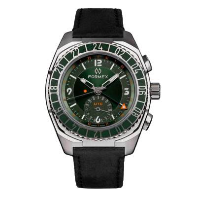 Montre Stratos UTC 41 mm Automatic Green - Formex