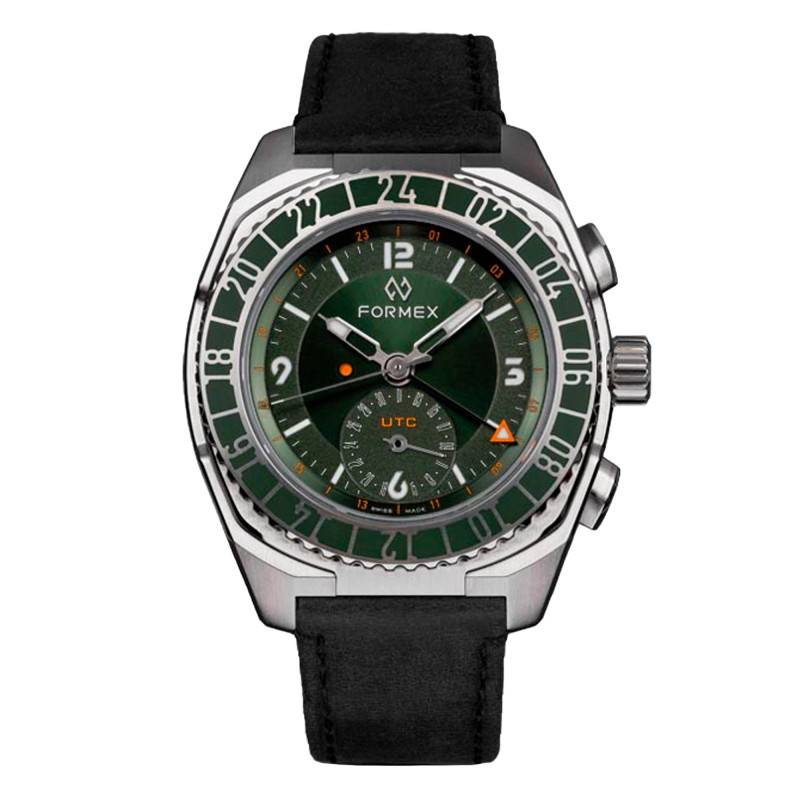 Stratos UTC 41 mm Automatic Green wall clock - Formex