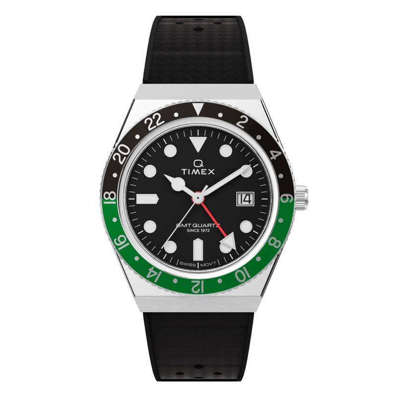 Q Timex GMT Watch TW2W57500 - Timex