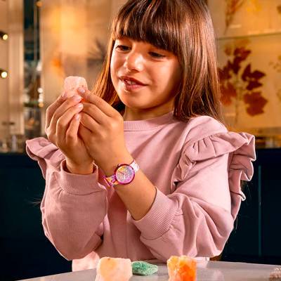 "Watch Time to Discover Sparkling Gemstones FPNP155" - Flik Flak