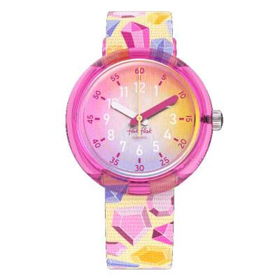 "Watch Time to Discover Sparkling Gemstones FPNP155" - Flik Flak