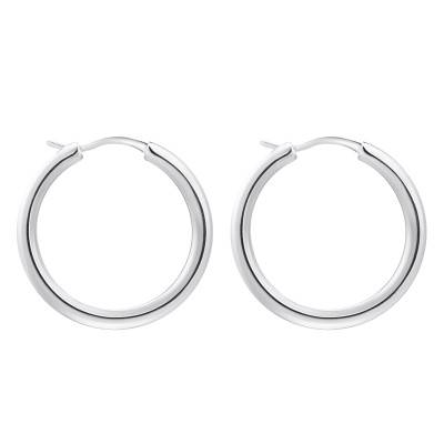 925 Silver Classic Essentials Hoop Earrings, Diameter 26,80 mm - CR745-001-21 - Thomas Sabo