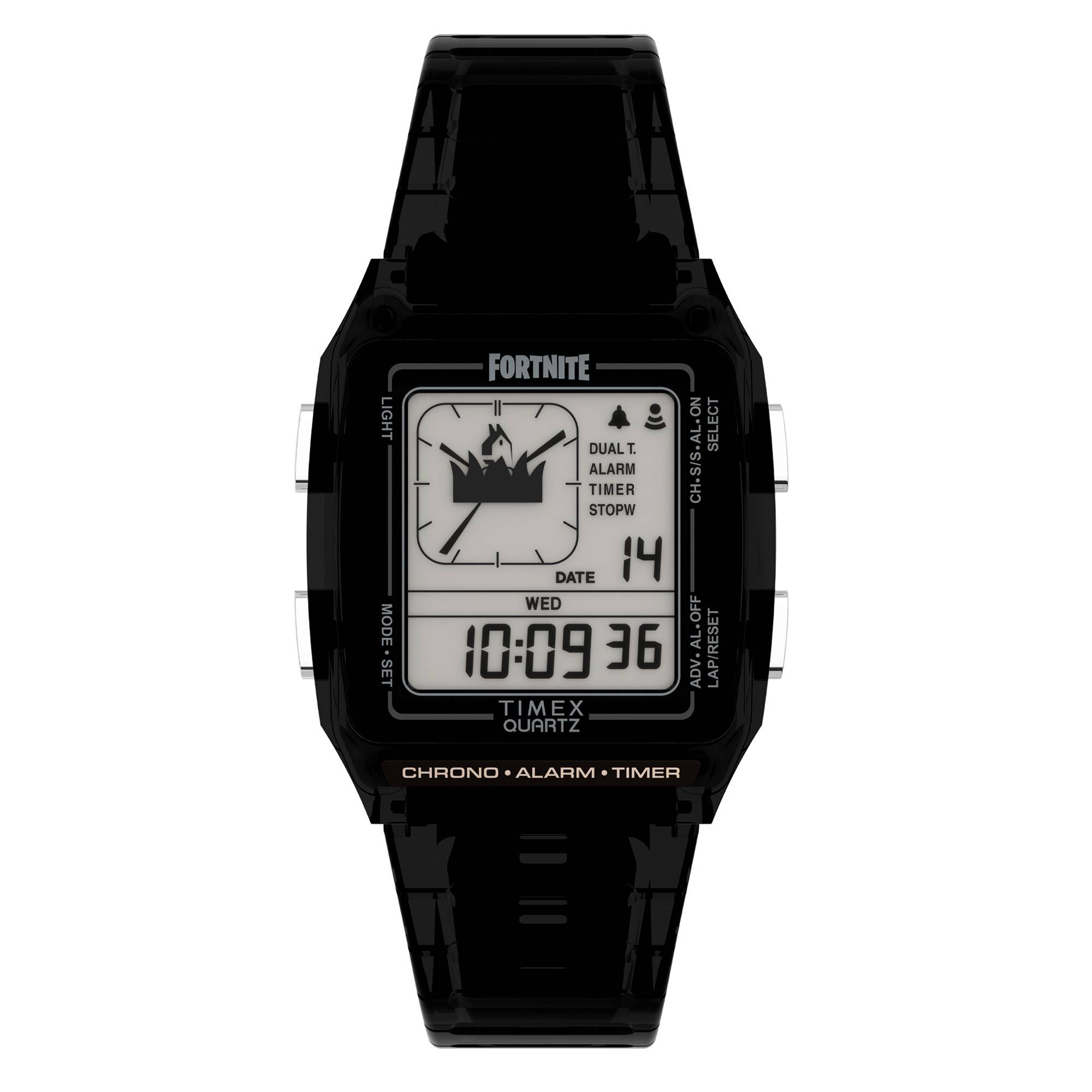 Montre Q Timex LCA x Fortnite Black TW2W96500 Timex Ocarat