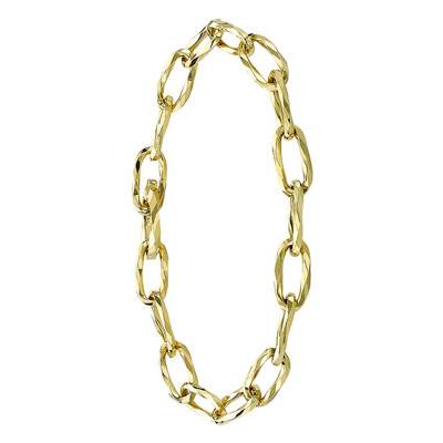 Bracelet Fancy Rectangulaire Or Jaune 375, Longueur 19 cm, Largeur 6,30 mm - Emanessence