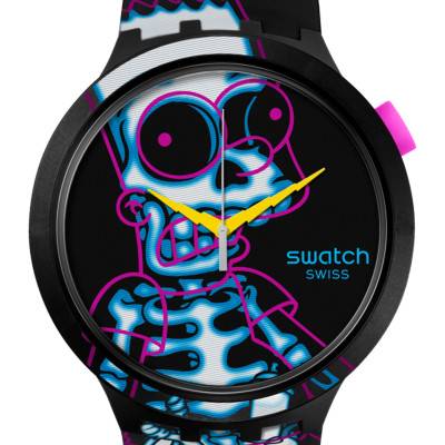 Montre Swatch x The Simpsons Aye Carumboo SB01Z105 - Swatch