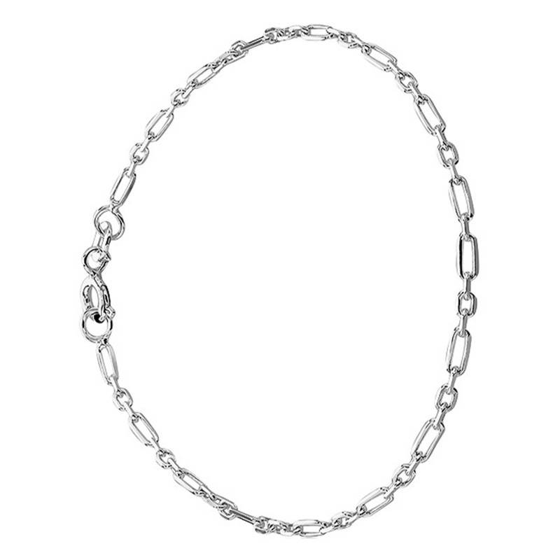 925 Silver Fantasy Bracelet, Length 19 cm, Width 3 mm - Emanessence