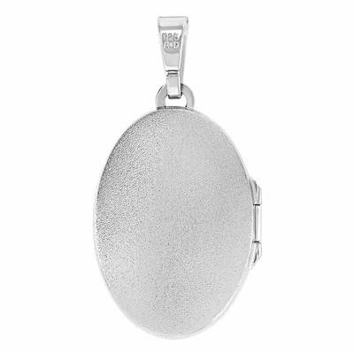 Pendentif photo feuilles de Ginkgo argent rhodié - Emanessence