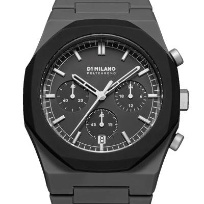 Polychrono Black Blast 40.5mm PHBJ04 Watch - D1 Milano
