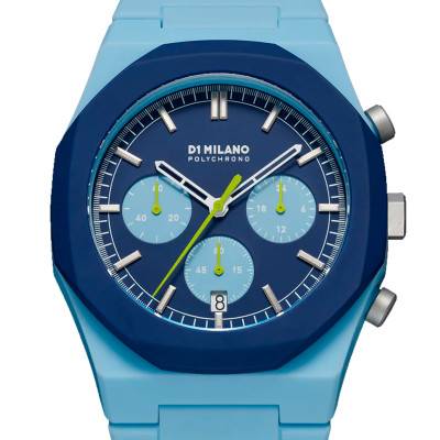 Watch Polychrono Blue Blast 40.5mm PHBJ03 - D1 Milano