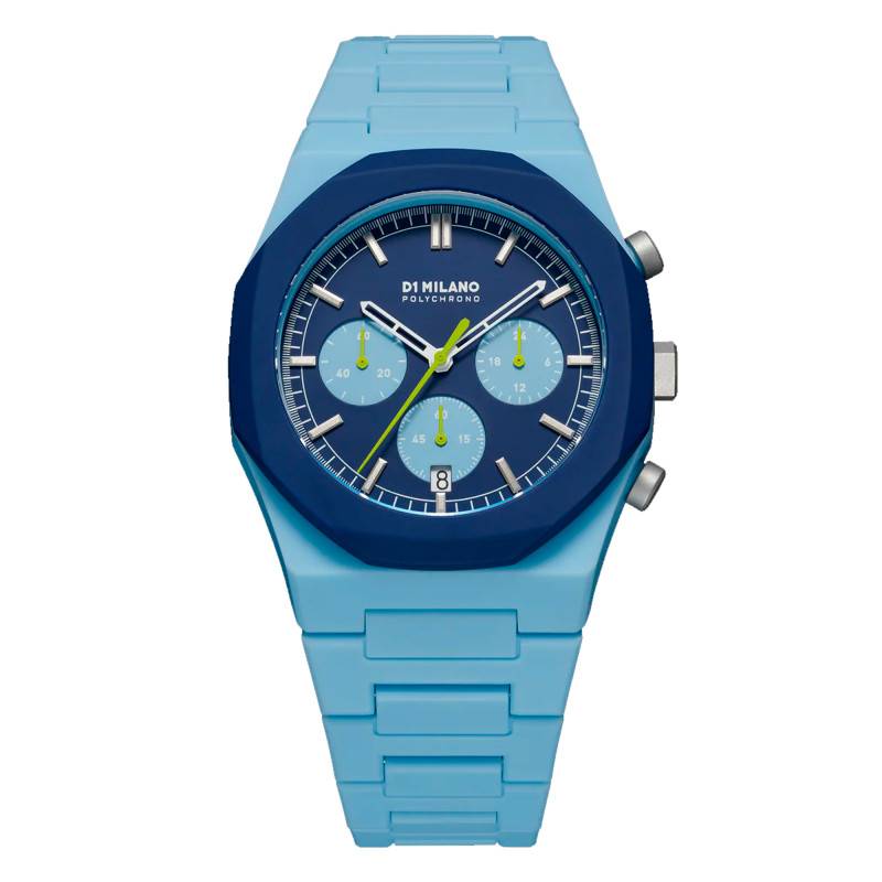 Watch Polychrono Blue Blast 40.5mm PHBJ03 - D1 Milano