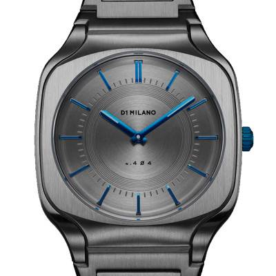 D1 Milano Square Bracelet 37mm Titanium Watch SQBJ02 - D1 Milano