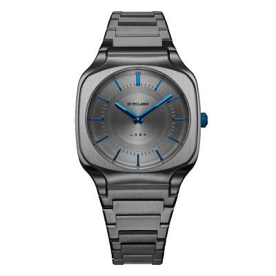 D1 Milano Square Bracelet 37mm Titanium Watch SQBJ02 - D1 Milano