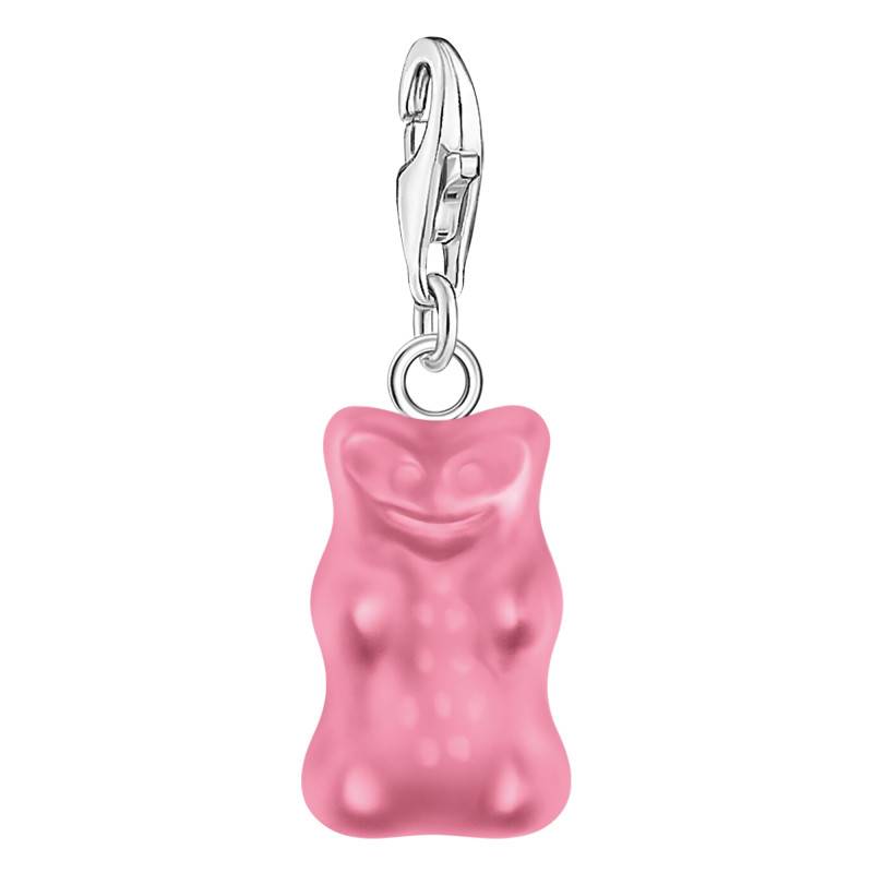 Haribo 925 Silver & Pink Crystal Charm Pendant - 2193-017-9 - Thomas Sabo
