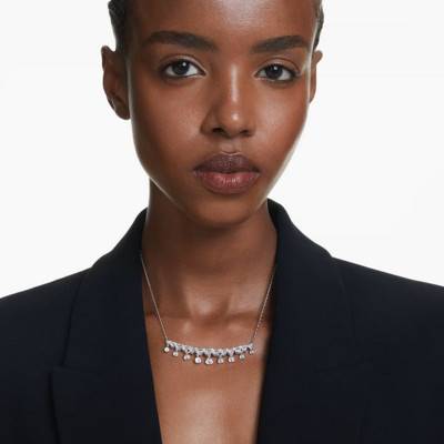 Collier Idyllia Métal Rhodié & Cristaux Blancs, Longueur 38 à 42 cm - 5692637 - Swarovski