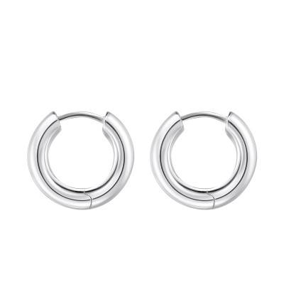 925 Silver Hoop Earrings, 16 mm Diameter - CR741-001-21 - Thomas Sabo