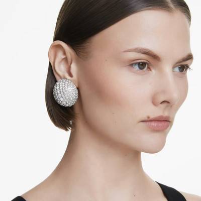 Boucles d'oreilles Sublima Métal Rhodié & Cristaux Blancs - 5699563 - Swarovski
