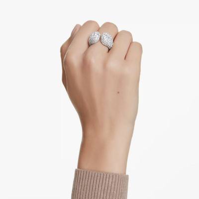 Bague Cocktail Sublima Métal Rhodié & Cristaux Blancs - 5702416 - Swarovski
