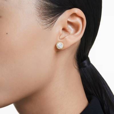 Boucles d'oreilles Una Angelic Métal Doré & Cristaux Blancs - 5686637 - Swarovski