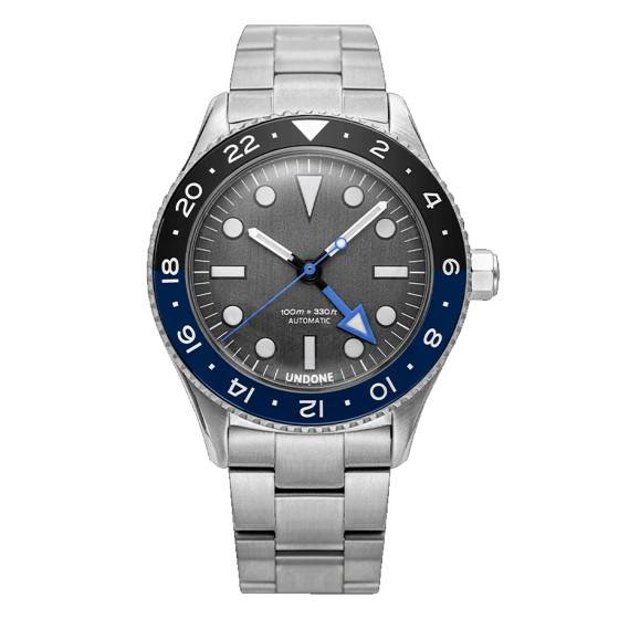 Undone Basecamp Automatico Acciaio Tessuto Vintage Orologio Unisex