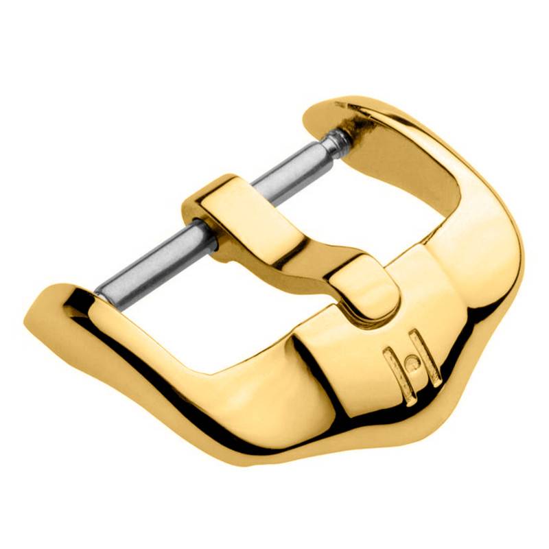 Gold-Tone H-Active Pin Buckle, 20 mm to 24 mm Width - Hirsch
