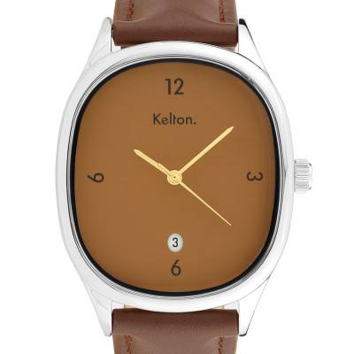 Montre Grande Colorama Acier Double Choco 9124932 - Kelton