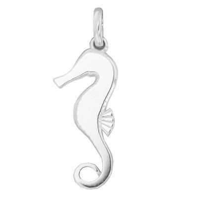 Pendentif Hippocampe en Argent - Emanessence