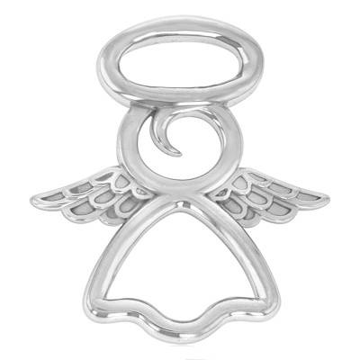Pendentif Ange en Argent - Emanessence
