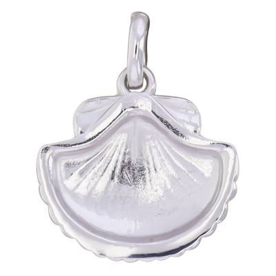 Sterling Silver Seashell Pendant 925 - Emanessence