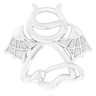 Pendentif Petit Diable Ailé Argent - Emanessence