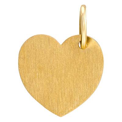 Classic Gold Heart Pendant - Emanessence