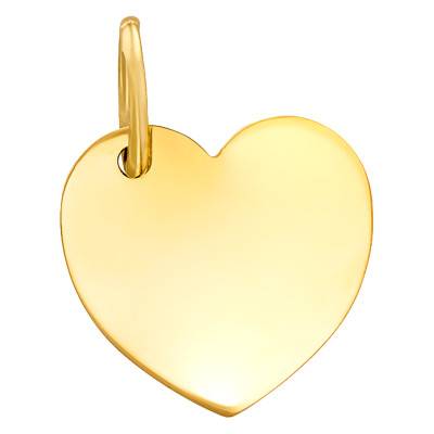 Classic Gold Heart Pendant - Emanessence