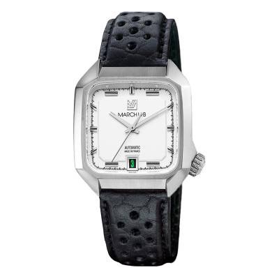 AM2 Slim Automatic White Watch - March LAB