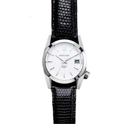 AM69 Automatic White wall clock - March LAB