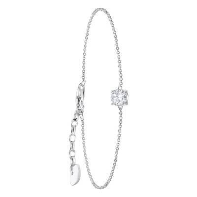 Bracelet en Argent 925 & Zircone Blanche, Longueur 16 à 19 cm, Largeur 1,00 mm - A2156-051-14 - Thomas Sabo