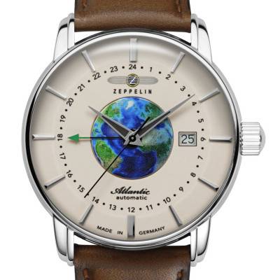 Atlantic Automatic GMT Watch 8468-5 - Zeppelin