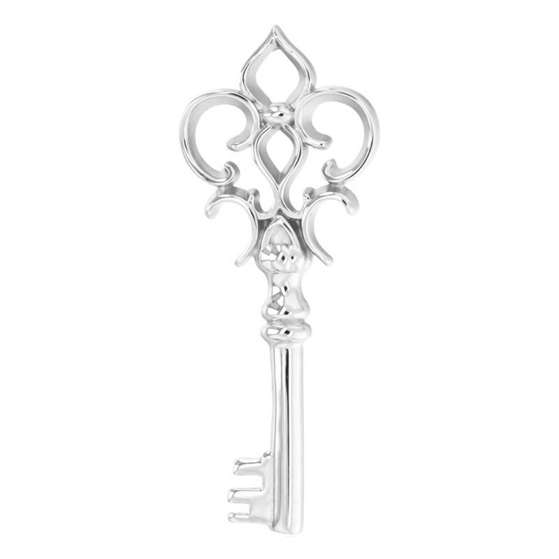 925 Silver Key Pendant - Emanessence