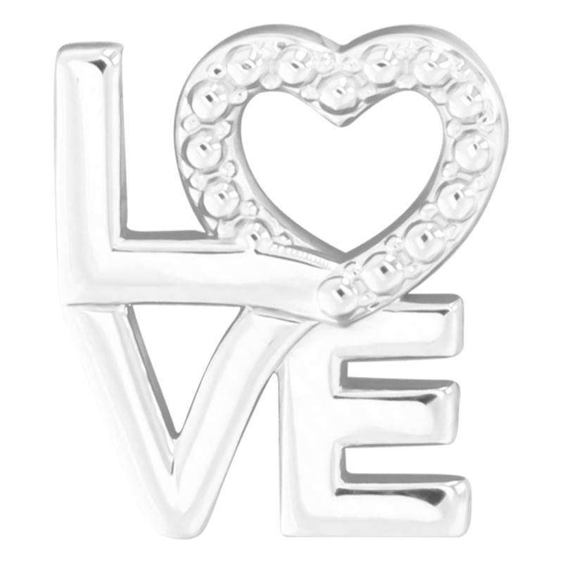 925 Silver Love Pendant - Emanessence