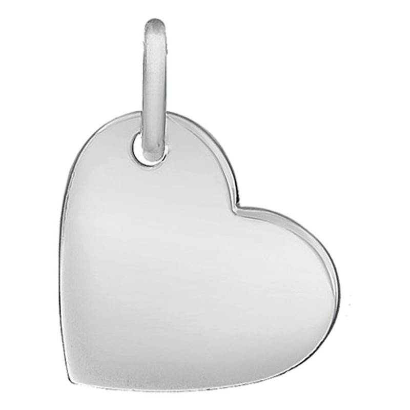 Pendentif Cœur Sécable En Argent 925 - Bijou Tendance - Poids Moyen 2.2g - Garantie 2 Ans
