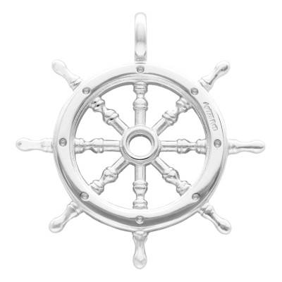 Pendentif Barre Marine en Argent - Emanessence