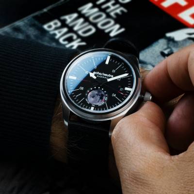 Montre Averau 39 Phases Lunaires “Big Moon” - Echo/Neutra