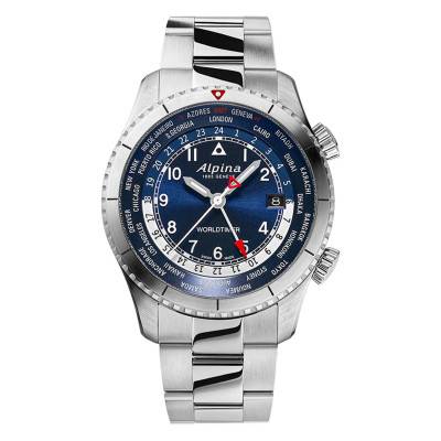 Montre Startimer Pilot Quartz Worldtimer AL-255N4S26B - Alpina